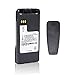 IFREQTECH NTN9858A 7.4V 2100mAh NI-MH Battery for Motorola XTS1500 XTS2500 PR1500 MT1500 Walkie Talkie NTN9815 NTN9858 Replacement Battery with Belt Clip(OEM Without IMPRES funtion)