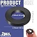 Saysurey 2 Pcs Large Ferrite Ring Magnets Od4.72 X Id2.36 X 20mm Ceramic Round Magnets with Hole Round Disc Donut for DIY Science Projects Classroom Laboratory