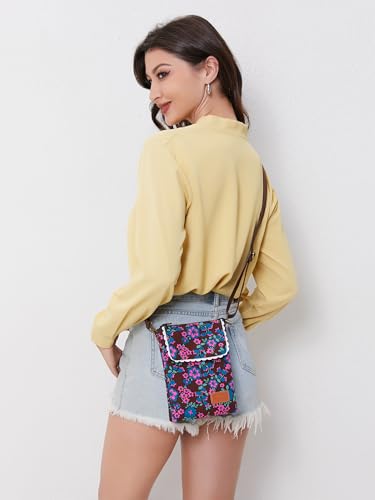 Image of Small Crossbody Phone Purse Cellphone Wallet Bag Small Crossbody Lightweight Shoulder Bag For Women And Girls Gifts