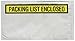 Shipping Supply 5 1/2 x 10 Yellow Packing List Enclosed Envelopes