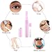 Electric Eyebrow Razor, Battery-Operated Eyebrow Trimmer for Men and Women, Portable Face Hair Shaver for Face Chin Neck, Upper-Lip, Peach-Fuzz