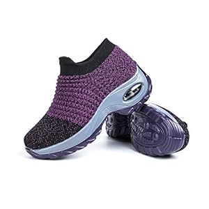 Damessneakers, sportschoenen, sneakers, tennis, lucht, hardlopen, fitness, sportschool, atletisch, knit, ademend…