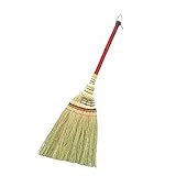 高砂 座敷ほうき手編短柄 楓