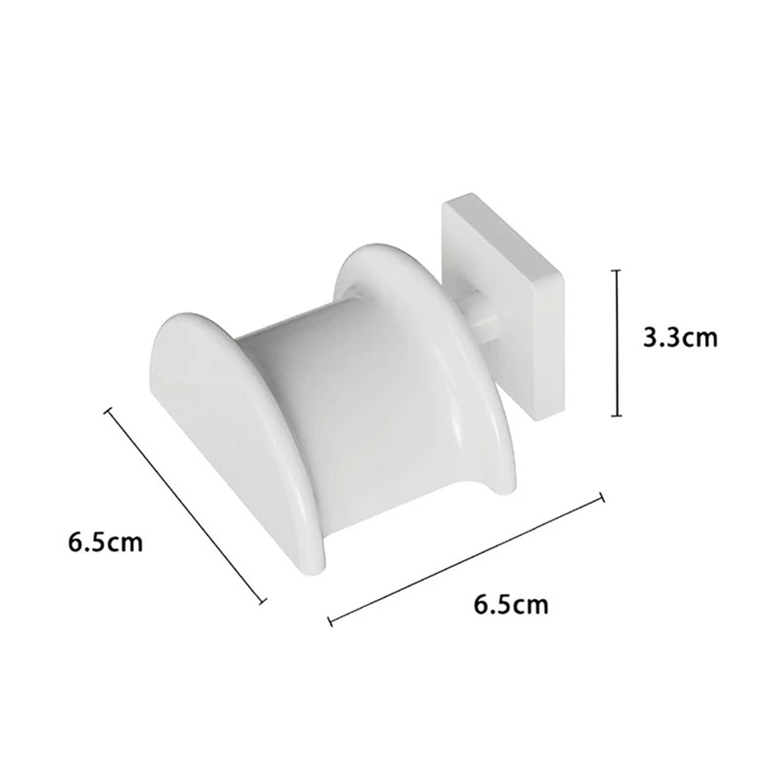 Supporto da parete per headset Supporto adesivo for cuffie | Gancio for cuffie for espositore for auricolari salvaspazio montato a parete(Black,5pcs)