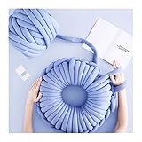 Material: Baumwolle XINSHENG Store Roving for Handstricken Häkelnstrickn weichen großen Baumwollgarn Strickn Vorgarnes verwendet (Farbe : 1)