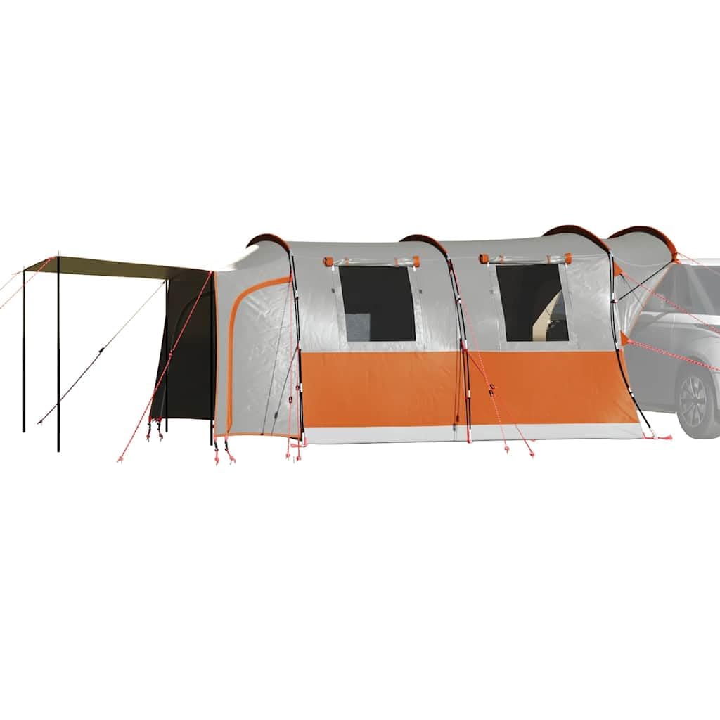 Autozelt Grün wasserfest Personen Campingzelt mit PU-beschichtetem Polyester, 435x320x, mit Belüftung, Moskitonetz und winddichtem Regenschutz für Outdoor Wandern Festival