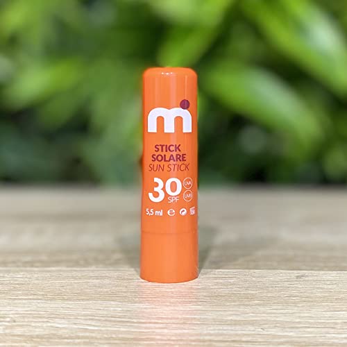 Lip Stick Spf 30 , 100% Natural -An Easy-To-Use Sun Stick Ideal For Lips And Sensitive Areas. Extremely Moisturizing And With A Wide Broad- Spectrum Sun Filters, It Is Photostable And Transparent. #TOP1