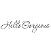 VWAQ Hello Gorgeous Wall Decal Inspirational Quotes Mirror Sticker 1619