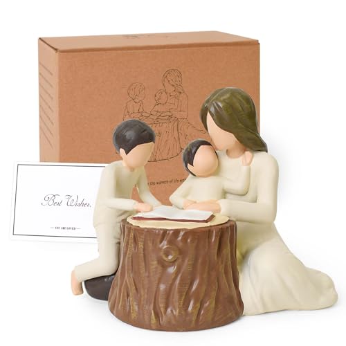 Lnrkai Mother and Son Figurines, Son Gifts from Mom, Boy Mom Gifts for...