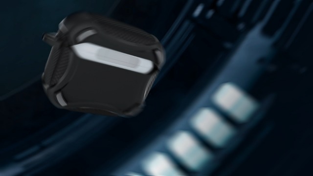 ESR for AirPods 4th Generation Case, Compatible with AirPods Case 4th Generation (2024), Compatible with MagSafe, Powerful Drop Protection, Magnetic Lid, Cyber Series, Black