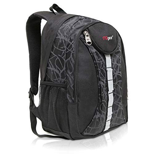 Mggear 18 Inch Student Bookbag/Children Sports Backpack/Travel Carryon, Black #TOP26