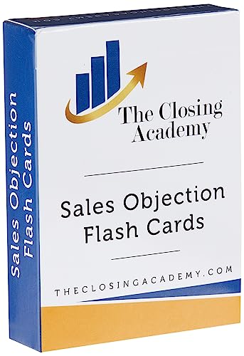 Cartes flash d'objection de vente pour clôturer plus de ventes