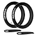 FANSPRO 2 Pack of 26 Inch Bike Tube 26x2.125 26x2.20 26x2.25 26x2.30 26x2.35 26x2.40 Heavy Duty Bicycle Tube with 2 Tire Levers, 48mm Schrader Valve Premium Quality Butyl Inner Tube