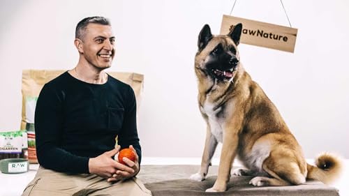 RAW Nature - Pferd Pur 6x400g - Mit Leinsamen - Nassfutter für Hunde - Hoher Fleischanteil - Monoprotein - Alleinfuttermittel - Getreidefreies Hundefutter (6er Pack)