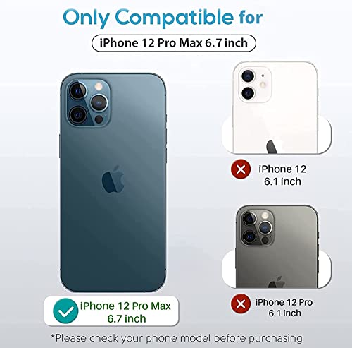 Image of EGV [3 Pack Camera Lens Protector Compatible for iPhone 12 Pro Max 6.7-inch Tempered Glass [Easy Installation] [HD Clear] [Case Friendly]