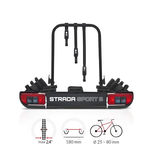 Fahrradträger für 3 Fahrräder Atera 022695 PKW Strada