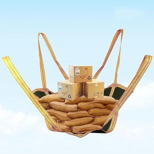 Filet de levage de chargement transport mobile gréement 1x1m