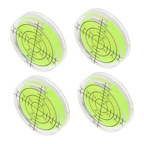 LIFKOME Compact Leveling Ruler Mini Bubble Precision Measuring Tools Leveler Tool Versatile for Constructi