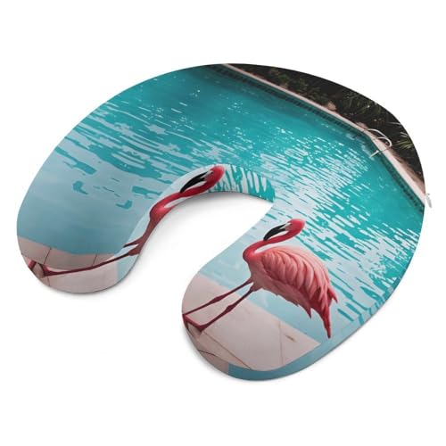 Almohada de viaje espuma viscoelástica 30 cm x 25 cm miniatura 6