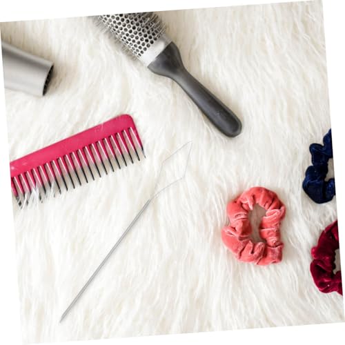 Herramienta de agujas crochet Cabilock de 3 piezas para tejer cabello 7