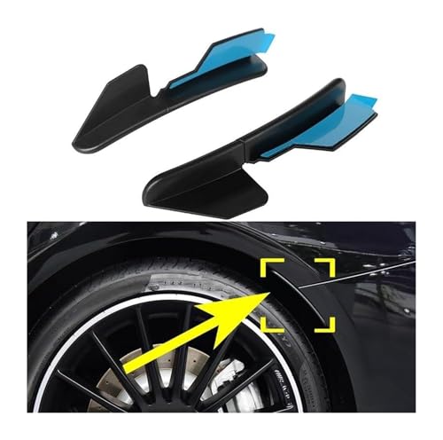 Arcos de rueda traseros para CLA C117, lips aerodinámicos de parachoques 5