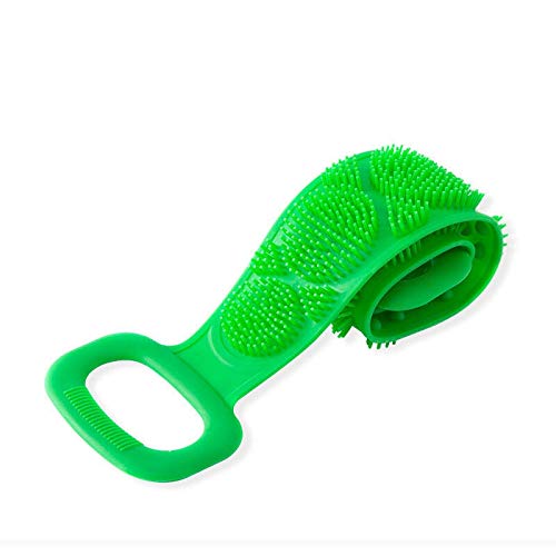 Toallitas de baño exfoliantes Tira de Ducha de baño para Cepillo Corporal Baño de Espalda Accesorios de toallitas exfoliantes Cinturón de baño Esponja de fregado Toalla Exfoliante (Color :
