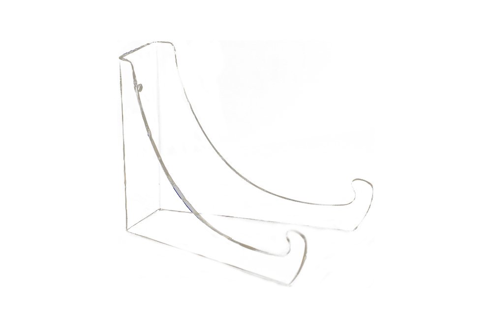 Generic 6" Extra Deep Display Stand / Easel for Bowls, Platters and Deep Dishes - 2 Pack