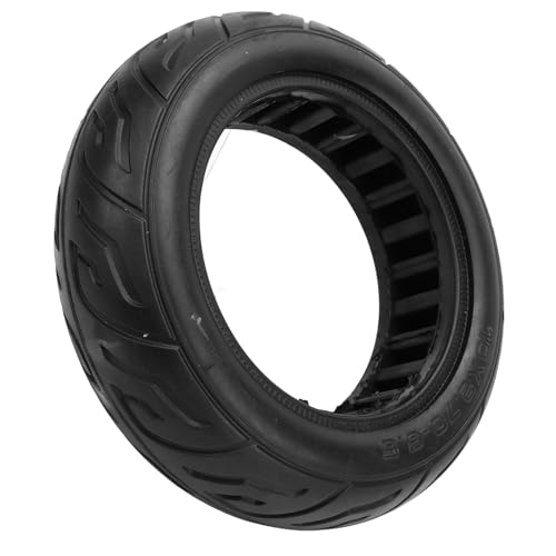 Pneu de Scooter Elétrico, Pneus Sólidos de Borracha 10X2.7-6.5 para Scooter Elétrico, Pneu Amorteced