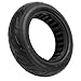 10X2.7 6.5 Rubber Electric Scooter Tire with Impact, All Weather Performance, Enhanced Traction for Seeking Durability