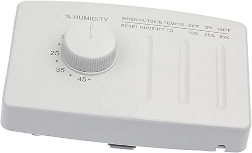 Miniatura 4 de El humidistato de control digital manual 4655 cerrará el interruptor de control para humidificador de todo el hogar, humidificador de horno manual