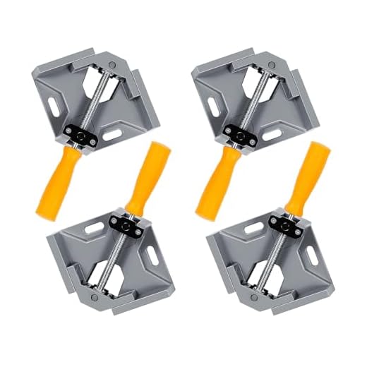 4 Pcs Right Angle Clamp for Woodworking
