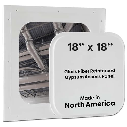 Best 18” x 18” Pop-Out Gypsum Access Panel with Glass