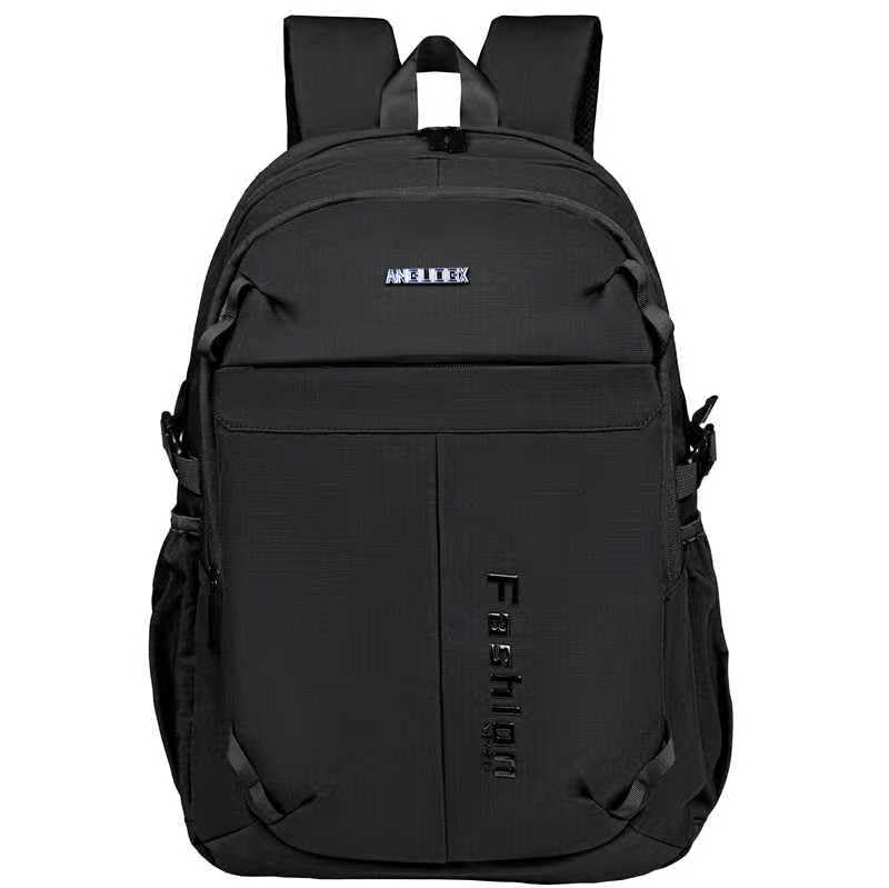 Mochila Bolsa Masculina Feminina Notebook Refor?ada Semi Imperme?vel Escolar Faculdade Trabalho Viagem Resistente e moderna (Preto)