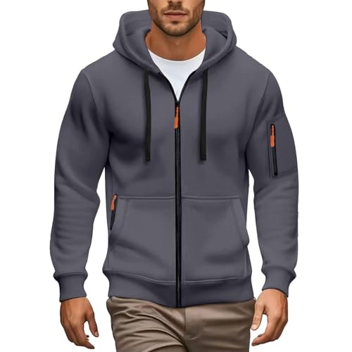 Sweat à capuche zippé pour homme fini les vestes froides et inconfortables