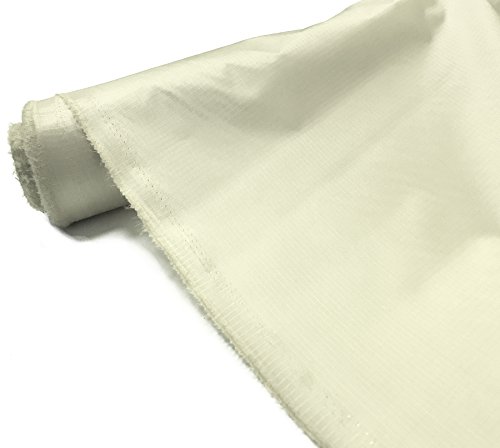 Tela impermeable Ripstop de 107,7 g para tienda de campaña al aire libre o cometa. De A-Express., crema, 1 Metre (100cm x 150cm)