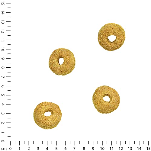 Schecker Hundeleckerli - Ringe mit Banane - Hundekekse kross gebacken 1,5 kg