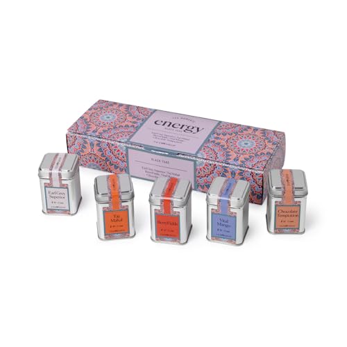 TEA SHOP - Set Energy - Surtido de Tés e Infusiones Energizantes - Ideal para regalo