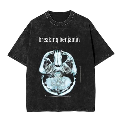 Breaking Music Benjamin 2025 Music Tourt-Shirts Men Trendy Casual Cotton Retro Top Black