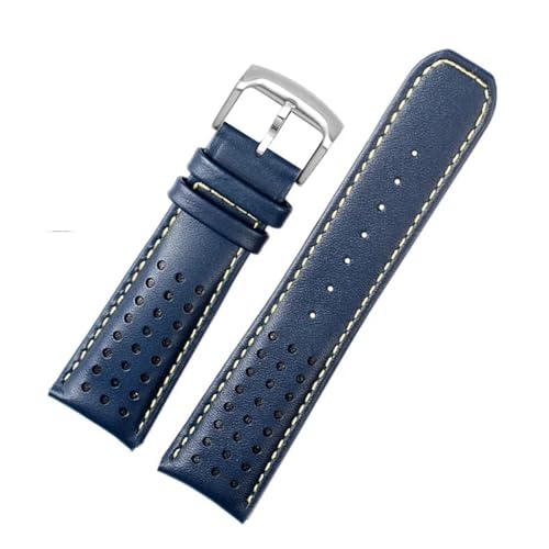 [DNYXGDGSL] V`Y EHb`Xgbv u[GWF JY8078-52L Y8078-01L 2 u[GWF v 22 23mm Ή{vEHb`Xgbv(Blue yellow Silver,22mm)