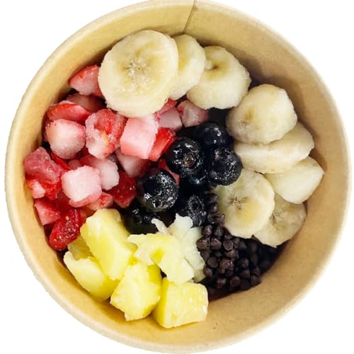 アサイーボウル 6個セット カップ アサイーピューレ アサイーボール ダイエット スイーツ アサイースムージー ビスタ 冷凍アサイー ACAI BOWL