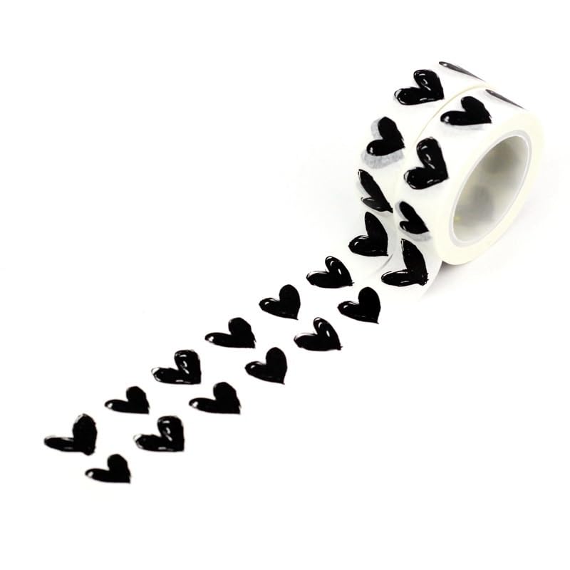 Heart Diamond Washi Tapes Paper DIY Masking Tape Adhesive Stickers Decor Stationery