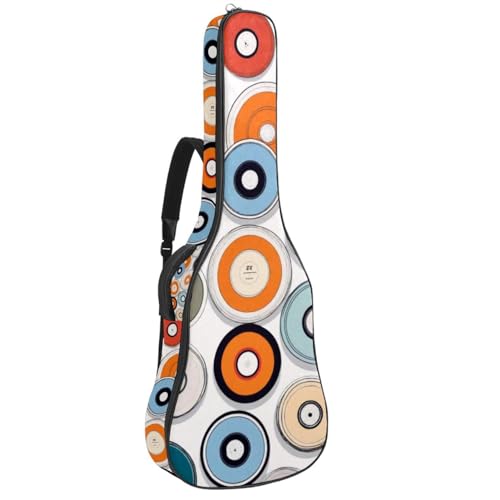 Sac pour guitare imperméable multicolore idéal pour musiciens nomades