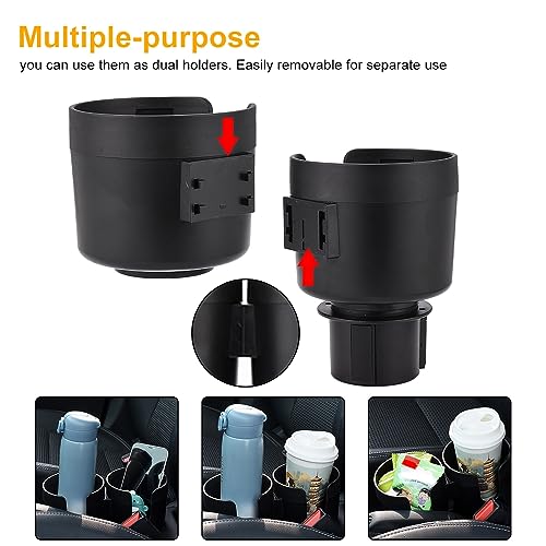 Portavasos Expandible 2 en 1 para Auto Ajustable miniatura 3