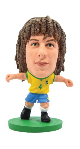 Soccerstarz - Brazil David Luiz - Home Kit