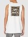 RVCA Men's Graphic Sleeveless Tank Top, 100% Cotton Shirt for a Comfortable Fit, Features Tagless Back Label