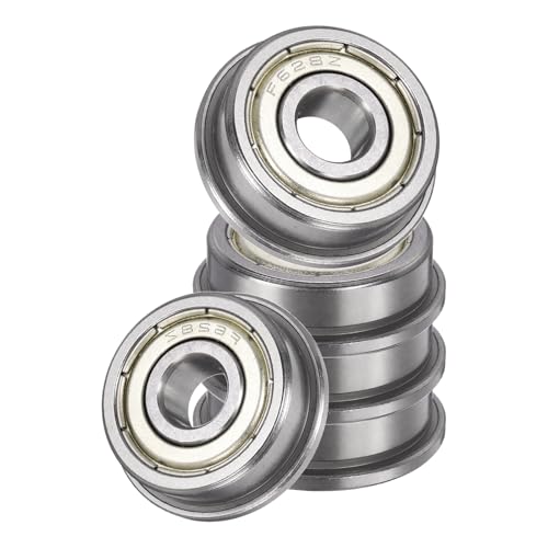 Rodamientos de bolas F628ZZ con brida para reparar maquinaria sin holguras ni ruidos