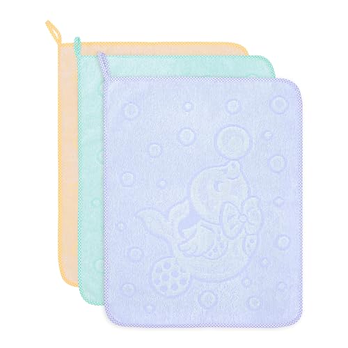 EMMEBi Toallas de guardería rizo de algodón jacquard (Bimbo)