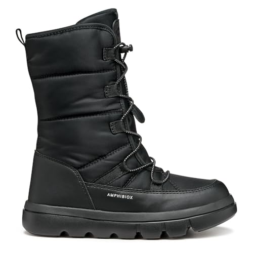 Geox JUNIOR J WILLABOOM GIRL B ABX BOOTS BLACK 28_EU