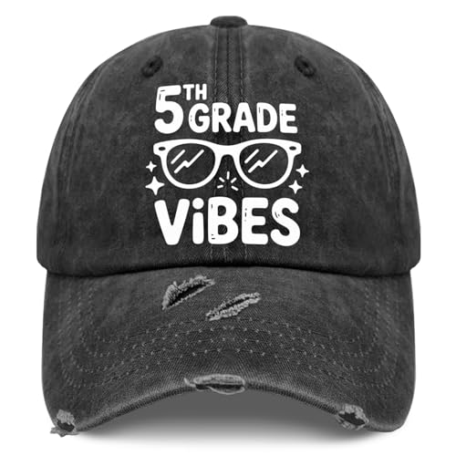 5th Grade vibeses Back to Schools Hat for Men Soft