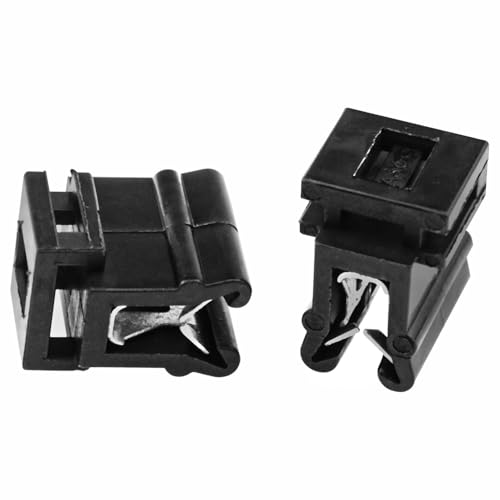 Black 16x14x10mm Cable Tie Mount Metal Cable Management Clips for Cable and Power Cord Management 20PCS miniatura 3